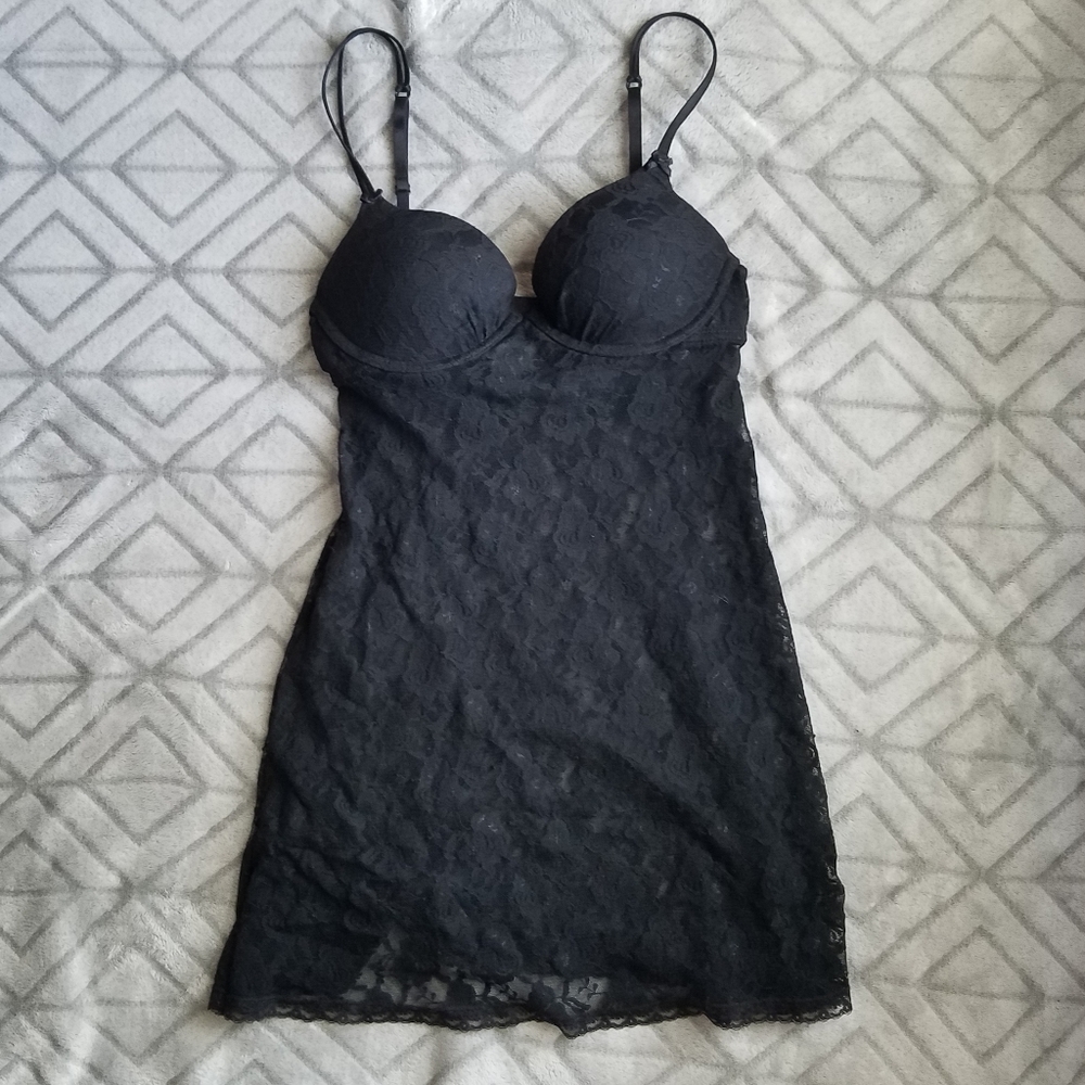 Black Lingerie Dress
